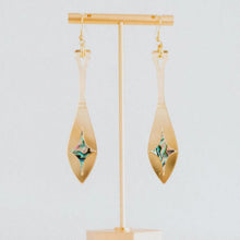 Load image into Gallery viewer, Sacred Journey earrings by Copper Canoe Woman
