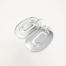 Load image into Gallery viewer, Large Ovoid earring by Copper Canoe Woman
