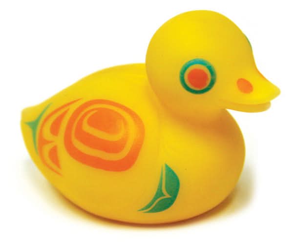 Large Bath Toy - Duck by Beau Dick