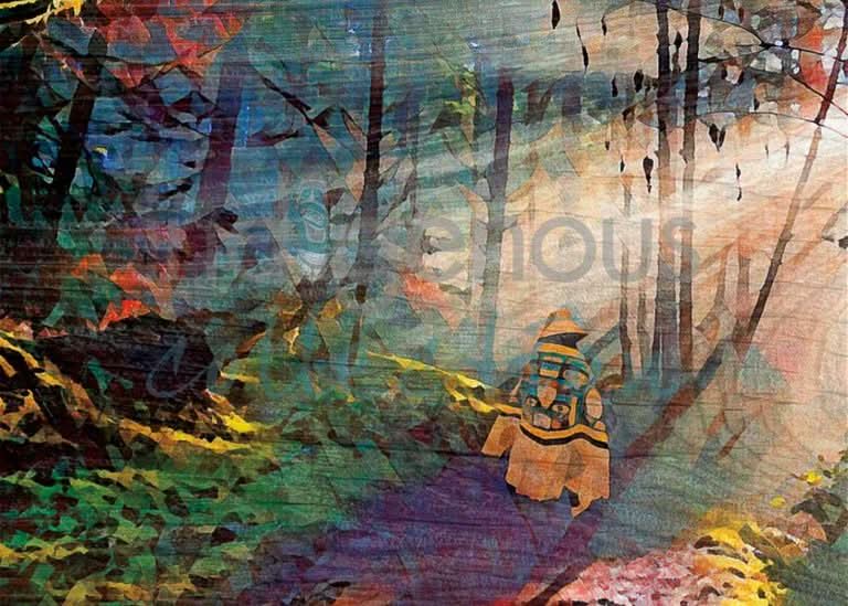 Kwaguʼł into the Mist by Heidi Henderson