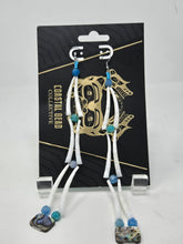 Load image into Gallery viewer, Woven dentalium drops by Brandi Lancaster
