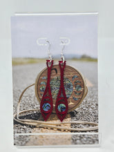 Load image into Gallery viewer, Paddle Song earrings by Copper Canoe Woman
