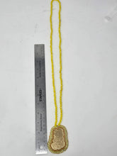 Load image into Gallery viewer, Winnie the Pooh medallion bead work by Augusta Gladstone
