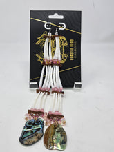 Load image into Gallery viewer, 3 Tier dentalium drops by Brandi Lancaster
