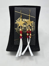 Load image into Gallery viewer, Star and moon dangles by Brandi Lancaster

