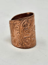 Load image into Gallery viewer, Half moon/Raven copper bead by Don Wadhams
