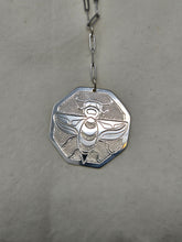 Load image into Gallery viewer, Bumble bee necklace by Valerie Lancaster
