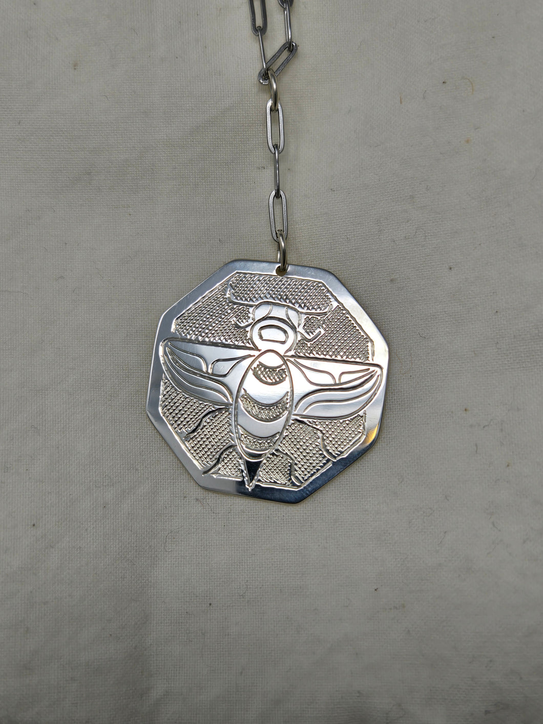 Bumble bee necklace by Valerie Lancaster