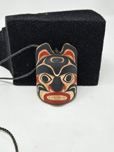 Load image into Gallery viewer, Bear necklace by Aubrey Johnston
