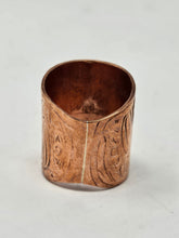 Load image into Gallery viewer, Half moon/Raven copper bead by Don Wadhams
