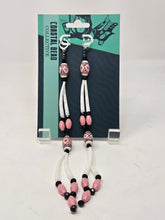 Load image into Gallery viewer, Woven dentalium drops by Brandi Lancaster
