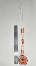 Load image into Gallery viewer, Orange Canuck bead work set by Augusta Gladstone
