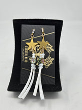 Load image into Gallery viewer, Star and moon dangles by Brandi Lancaster
