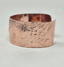 Load image into Gallery viewer, Two sea dragons copper bracelet by Don Wadhams
