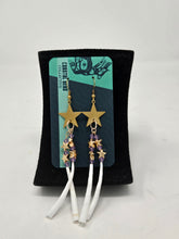 Load image into Gallery viewer, Star and moon dangles by Brandi Lancaster
