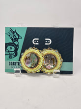 Load image into Gallery viewer, XL Abalone button statements by Brandi Lancaster
