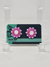 Load image into Gallery viewer, Small beaded studs by Jenna Lancaster
