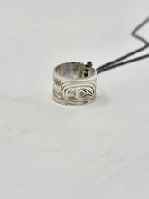 Load image into Gallery viewer, Silver bead necklace by Valerie Lancaster
