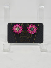 Load image into Gallery viewer, Small beaded studs by Jenna Lancaster
