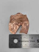 Load image into Gallery viewer, Salmon copper pendant by Don Wadhams
