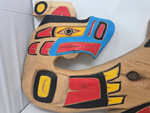 Load image into Gallery viewer, Killer whale plaque by Herman Bruce Jr
