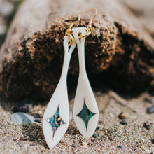 Load image into Gallery viewer, Sacred Journey earrings by Copper Canoe Woman
