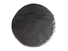 Load image into Gallery viewer, Recycled Glass Slate Round Cheese Board - Chilkat
