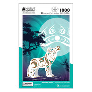 1000 Piece Jigsaw Puzzle - Howling Wolf