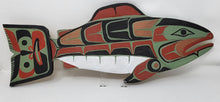 Load image into Gallery viewer, Salmon plaque by Don Alfred
