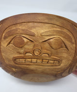 Man design bowl by Aubrey Johnston Sr