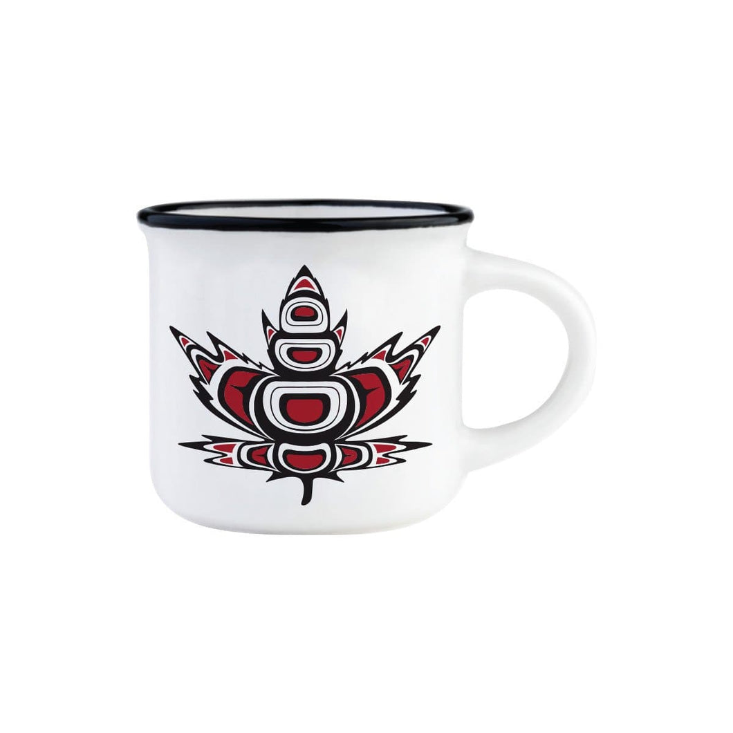 3oz. Ceramic Mug (Indigenous Maple) by Paul Windsor