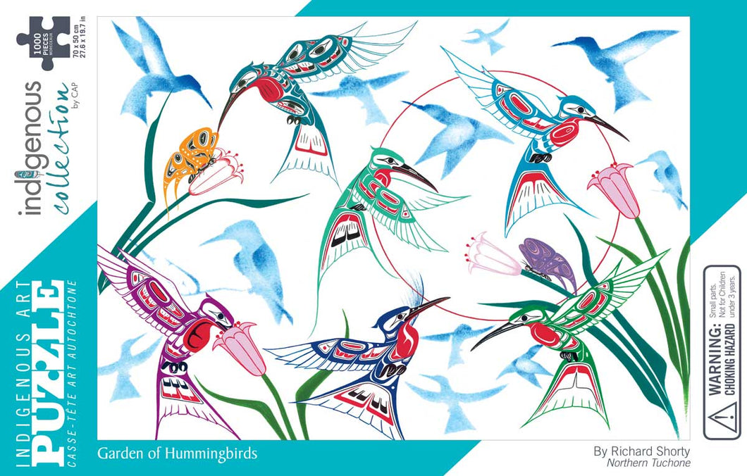 Puzzle - Garden of Hummingbirds  - 1000 pieces - Richard Shorty