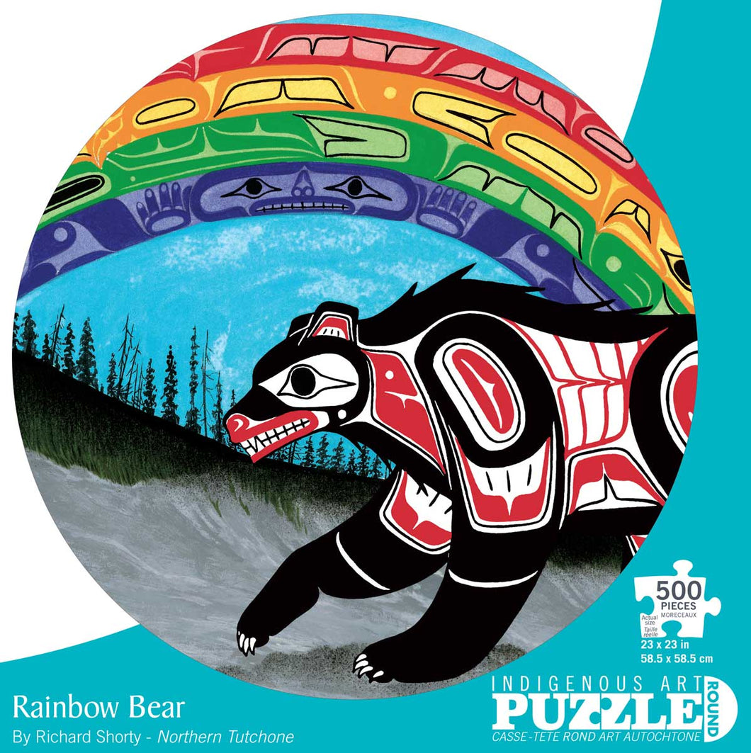 Puzzle - Rainbow Bear - 500 pieces - Richard Shorty