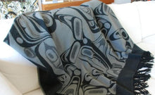 Load image into Gallery viewer, Kelly Robinson Orca Blanket Grey
