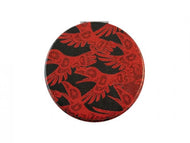 Bill Helin Raven Red Compact Mirror