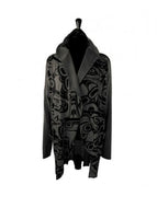 All Over Jacket KR Whale Charcoal - M/L