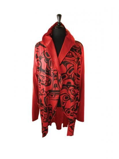 All Over Jacket KR Whale Red - M/L