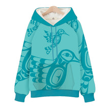 Load image into Gallery viewer, Francis Dick Hummingbird Hooded Sweat Shirt
