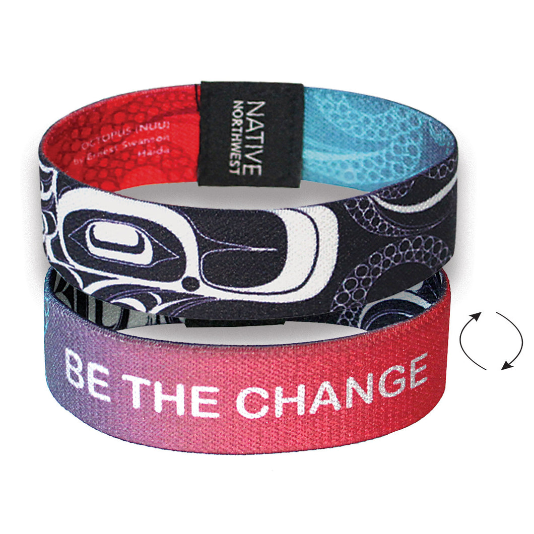 Inspirational Wristbands - Octopus (Nuu) by Ernest Swanson, 1