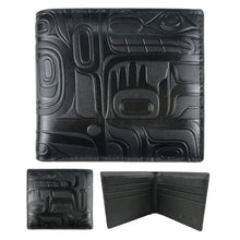 Load image into Gallery viewer, Leather Embossed Wallet - Tradition by Ryan Cranmer
