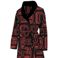 Lounge Robes - Formline (Black/Red) by Earnest Swanson