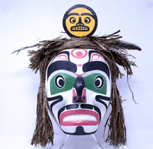 Load image into Gallery viewer, Full Moon Dancing Mask by Ned Matilpi
