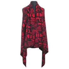 Load image into Gallery viewer, Multi-Use Fleece Cape - Tradition by Ryan Cranmer, Namgis
