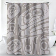 Shower Curtain - Treasure of Our Ancestors by Donnie Edenshaw