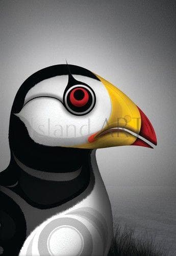 Art Card - A Splash of Colour - Andy Everson