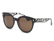 Charlotte Ladies Sunglasses Orca/Eagle (Shiny Black)