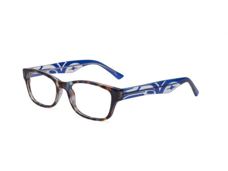 Chris Raven Reading Glasses +1.5 - Blue Tortoise
