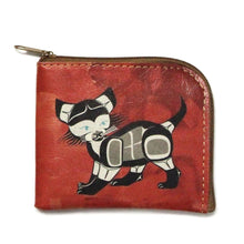 Load image into Gallery viewer, Coin Purse - Cat by Ben Housie
