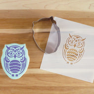 Cookie Cutter and Stencil Set - Owl