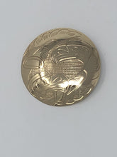 Load image into Gallery viewer, Gold Pendent Round 2&quot; Eagle by VAL
